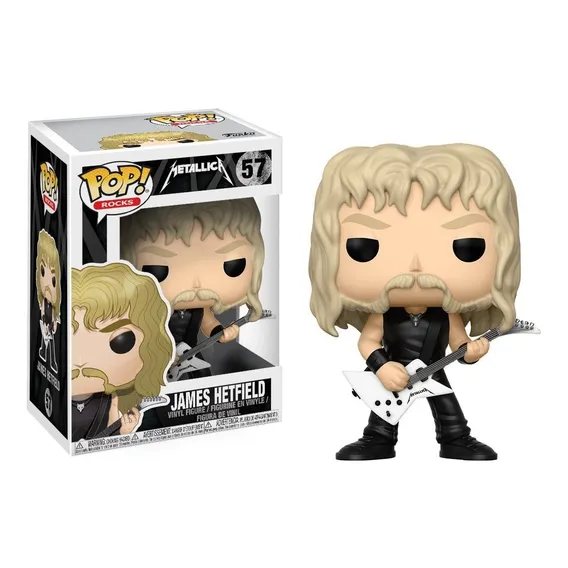 Funko Pop James Hetfield Metallica 57 Foto 1