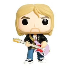 Funko Pop Kurt Cobain Purple Guittar Exclusivo #66 Foto mini  2