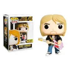 Funko Pop Kurt Cobain Purple Guittar Exclusivo #66 Foto  mini 1
