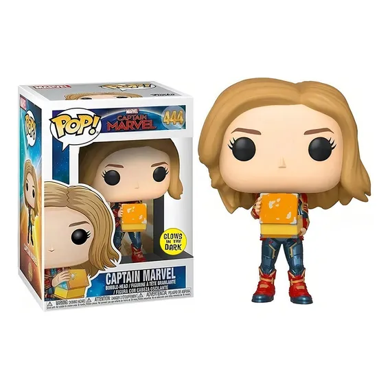 Funko Pop Marvel Captain Marvel - Capitã Marvel 444 Foto 1