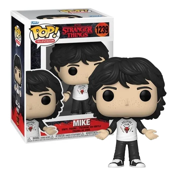 Funko Pop Mike Season 4 #1239 - Stranger Things Foto 1