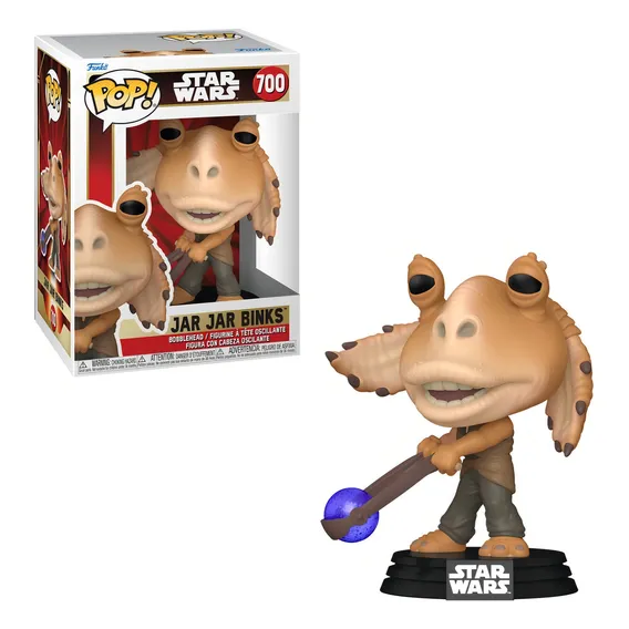 Funko Pop Movies Star Wars Jar Jar Binks 700 Foto 1