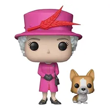 FUNKO POP ROYAL FAMILY - QUEEN ELIZABETH II WITH DOG 01 Foto mini  3