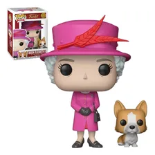 FUNKO POP ROYAL FAMILY - QUEEN ELIZABETH II WITH DOG 01 Foto  mini 1