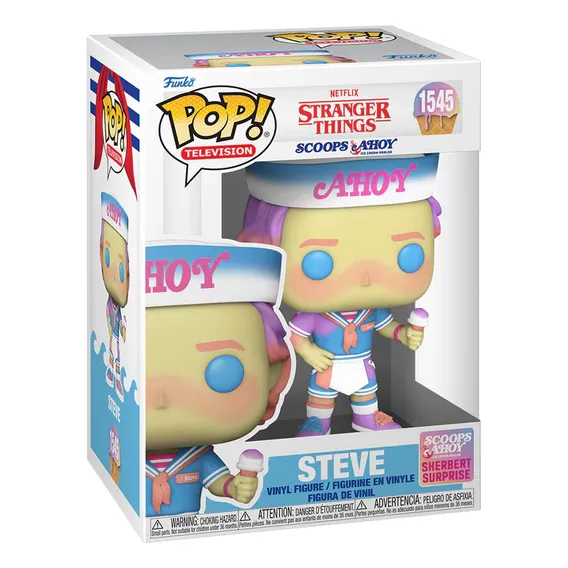 Funko Pop! Stranger Things - Steve Scoops | Bem vindo Foto 1