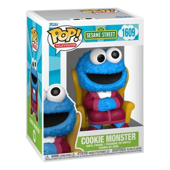 Funko Pop Television Sesame Street Cookie Monster 1609 Foto 1