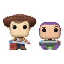 Funko Pop! Toy Story Woody & Buzz Lightyear 2 Pack Exclusivo Foto mini 3