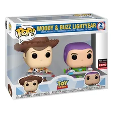 Funko Pop! Toy Story Woody & Buzz Lightyear 2 Pack Exclusivo Foto mini 2