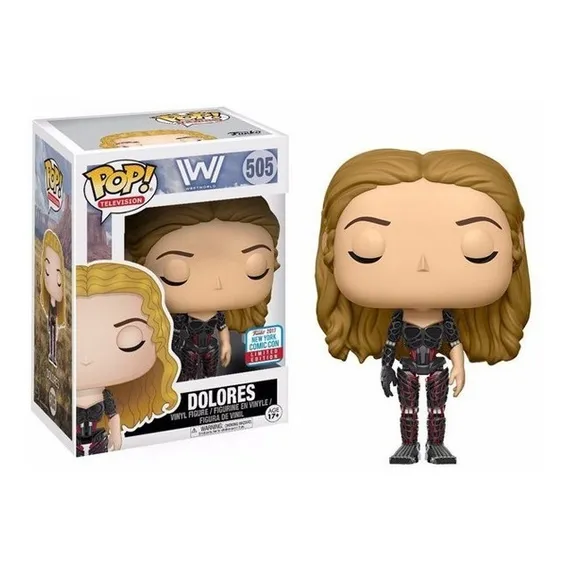 Funko Pop Westworld Dolores Robotic Exclusiva Nycc #505 Foto 1