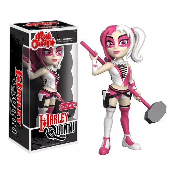 Funko Rock Candy Harley Quinn Pink (arlequina Rosa) Foto 1