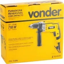 Furadeira Com Impacto 1/2 Pol Fiv 710n Vonder 110V Velocidade Variável Mandril Com Chave Foto mini  2