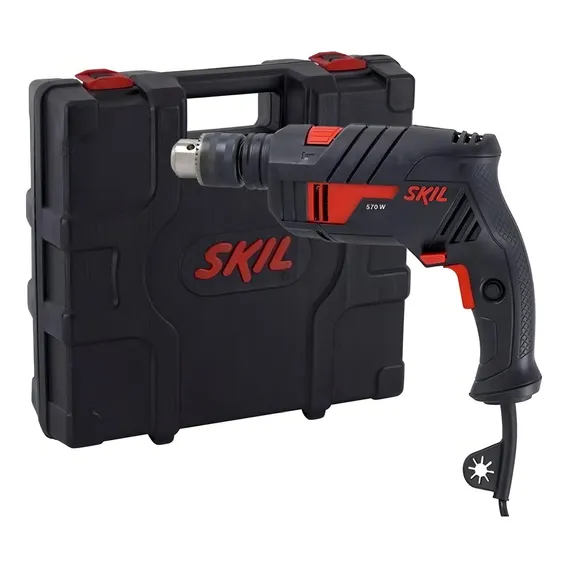 Furadeira de impacto Skil 6555 13mm 570w+10acc Foto 1