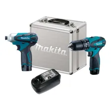 Furadeira E Parafusadeira Impacto 12v Bateria Makita Dk1493 Foto mini 1