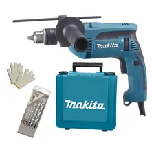 Furadeira Impacto 1/2 760w Makita Hp1640k + Acessórios 110v Foto  mini 1
