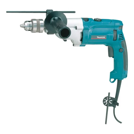 Furadeira Impacto 1/2pol. 1010 Watts - Hp2070 Makita Cor Azul-turquesa 220V Foto 1