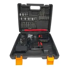 Furadeira Impacto 13mm Kit Acessórios 28pcs + Maleta Hongda Foto mini  2