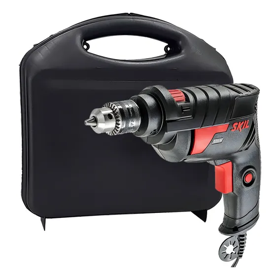Furadeira Impacto 3/8 6600 127v - Skil + Maleta Foto 1