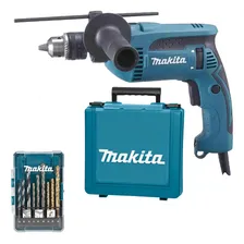 Furadeira Impacto Makita 1/2 760w Hp1640k + Maleta E Brocas Foto mini 1
