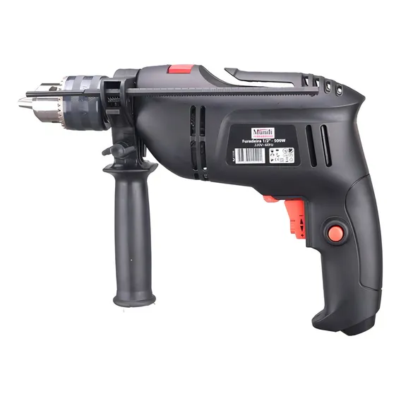 Furadeira Impacto Reversível 500w 220v Mundi Foto 1