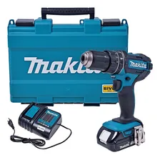 Furadeira martelete parafusadeira sem fio de 13mm Makita DHP482SY Foto mini 1