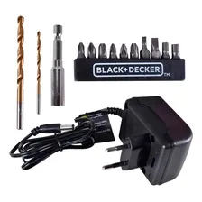 Furadeira Parafusadeira Black+decker 900rpm Laranja 12v Foto mini 3