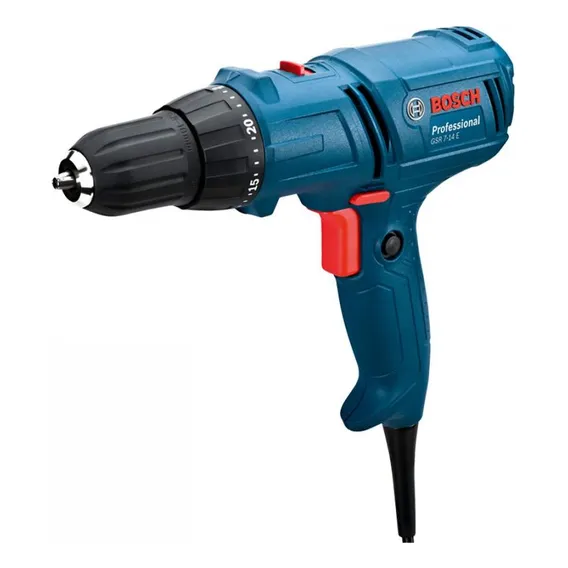Furadeira Parafusadeira Elétrica 3/8 400w Gsr7-14e Bosch Kit 220v Foto 1