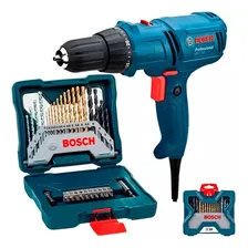 Furadeira Parafusadeira Elétrica 3/8 400w Gsr7-14e Bosch Kit 220v Foto mini 4