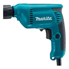 Furadeira parafusadeira elétrica de 10mm Makita 6413 450W 127V Foto  mini 1