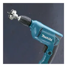 Furadeira parafusadeira elétrica de 10mm Makita 6413 450W 127V Foto mini  2
