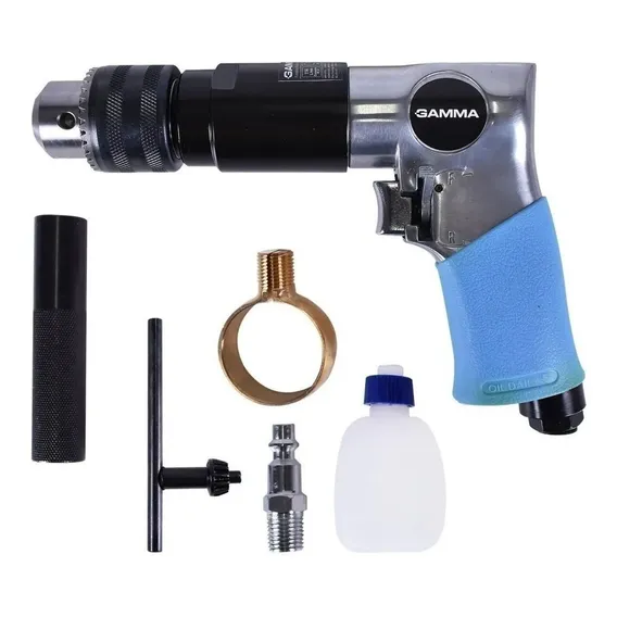 Furadeira ReversĂvel Pneumática 1/2 700 Rpm G3188/br Gamma Foto 1