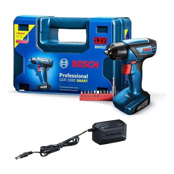 Furadeira/parafusadeira A Bateria 12v Gsr 1000 Smart Bosch Foto 1
