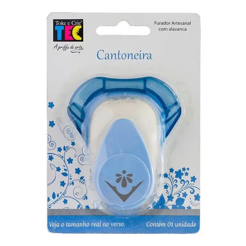 Furador Cantoneira Alavanca Vitoriana 6825 Toke E Crie Forma Da Perfuração Cantoneira Cor Azul Foto 1