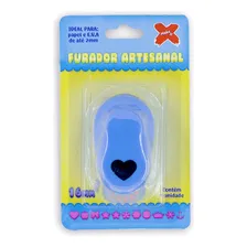 Furador Cortador Perfurador Papel Eva 16mm 1.6cm Coração Foto mini 1