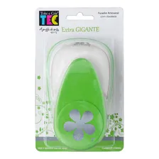 Furador Flor Helice Toke E Crie 4,6 Para Scrapbook Topiaria Cor Verde Foto mini 3