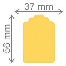 Furador Gigante Plus Toke E Crie Tag - 9869 - Fgpa102 Cor LARANJA E BRANCO Foto mini  2