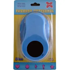 Furador Scrapbook Círculo Liso Papel Corte 5cm 2 Polegadas Cor Azul Foto mini 1