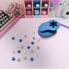 Furador Scrapbook Eva e Papel Floco De Neve 2,5cm Make+ Foto mini 4