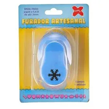 Furador Scrapbook Eva e Papel Floco De Neve 2,5cm Make+ Foto mini 1