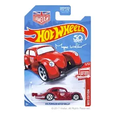 Fusca Vw Käfer Racer Target Red Edition 2018 Hot Wheels 1:64 Cor Vermelho Foto mini 3