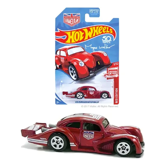 Fusca Vw Käfer Racer Target Red Edition 2018 Hot Wheels 1:64 Cor Vermelho Foto 1