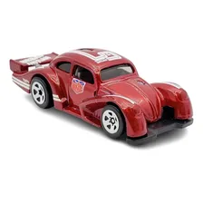 Fusca Vw Käfer Racer Target Red Edition 2018 Hot Wheels 1:64 Cor Vermelho Foto mini 4