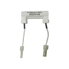 Fusivel Alta Tensão Microondas 5kv 0.75a C/ Porta Fusivel Foto  mini 1