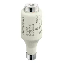 Fusível Diazed 2a 500v Gg Tamanho Dii 5sb211 Siemens Foto  mini 1