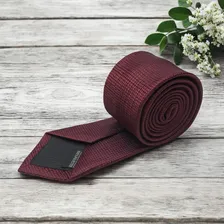 G505 Gravata Masculina Gravata Slim Presentes Casamentos Cor Marsala Foto mini  2