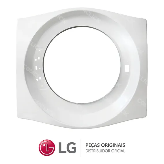Gabinete Frontal Branco Lava E Seca LG Wd1412rt Original Foto 1