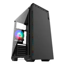 Gabinete Gamer Bluecase Bg-030 Lateral Em Vidro Mid Tower Foto  mini 1