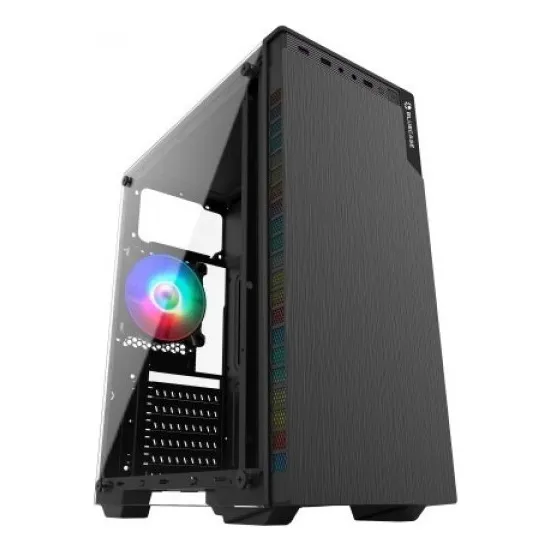 Gabinete Gamer Bluecase Bg-030 Lateral Em Vidro Mid Tower Foto 1