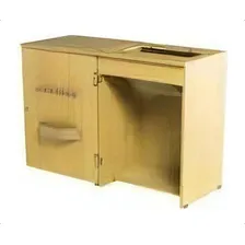 Gabinete Máquina Costura Domestica Universal Cor Marfim Marfim Foto mini 3
