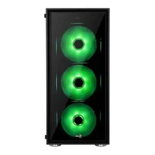 Gabinete Mid Tower Atx Quartz Rgb Preto Aerocool Foto mini 4