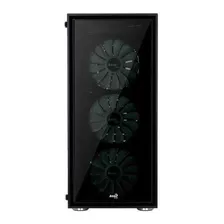 Gabinete Mid Tower Atx Quartz Rgb Preto Aerocool Foto mini 1
